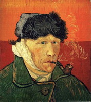 Van Gogh oil portrait