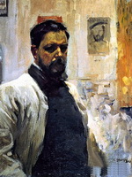 Sorolla oil portrait