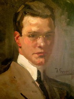 Sorolla oil portrait