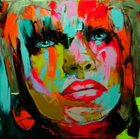 Francoise Nielly oil portrait