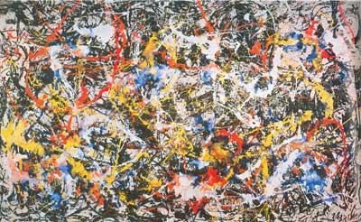 Jackson Pollock, Convergence Number 10 Fine Art Reproduction Oil Painting