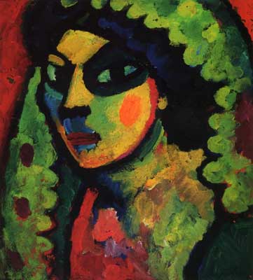 Alexei von Jawlensky, Head of a Young Man Fine Art Reproduction Oil Painting