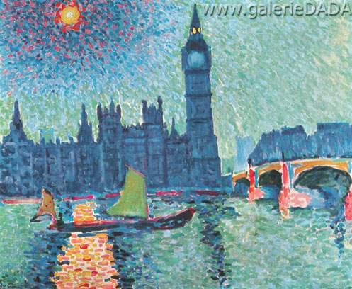 Andre Derain, The Houses of Parliament Fine Art Reproduction Oil Painting