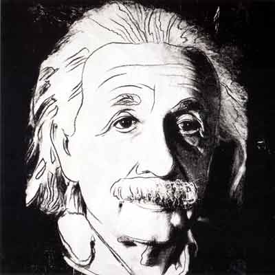 Andy Warhol, Albert Einstein Fine Art Reproduction Oil Painting