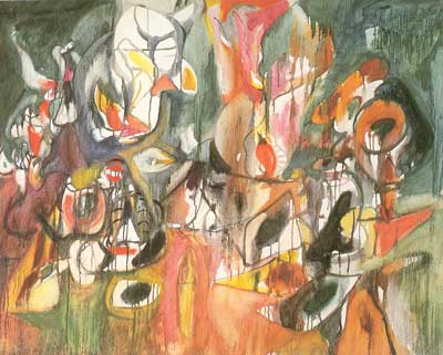 Arshile Gorky, One Year the Milkweed Fine Art Reproduction Oil Painting