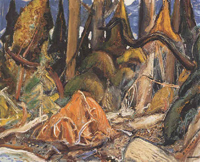 Arthur Lismer, Edge of the Forest, B.C. Fine Art Reproduction Oil Painting