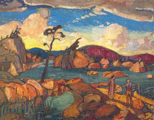 Arthur Lismer, The Happy Isles Fine Art Reproduction Oil Painting