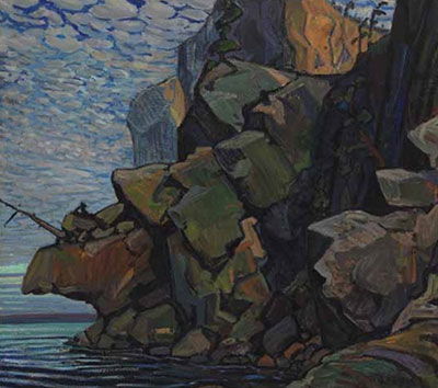 Arthur Lismer, The Sheeps Nose, Bon Echo Fine Art Reproduction Oil Painting