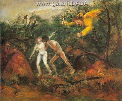 Arthur Merric Boyd, The Expulsion 2 Fine Art Reproduction Oil Painting