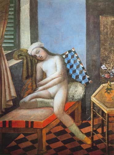 Balthasar Balthus, Sleeping Nude Fine Art Reproduction Oil Painting