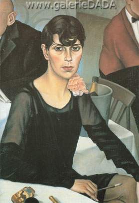 Christian Schad, Sonja Fine Art Reproduction Oil Painting