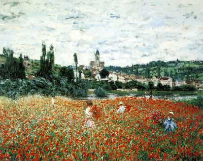 Poppy Field near Vetheuil