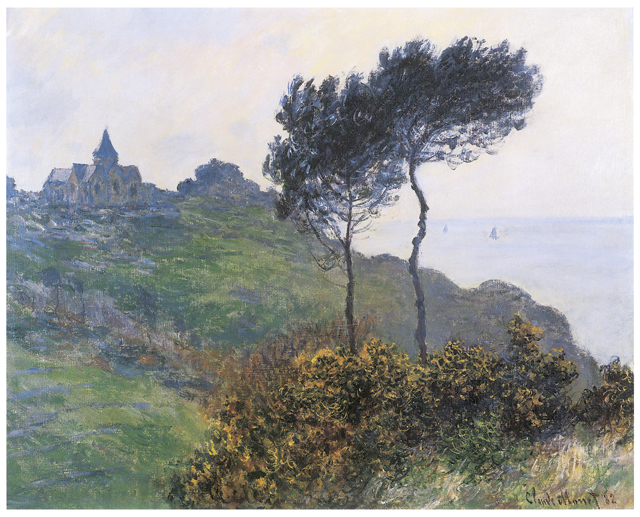 Claude Monet, Church at Varengeville Fine Art Reproduction Oil Painting