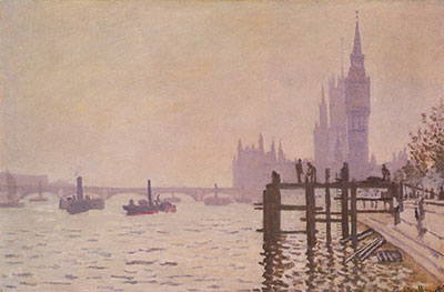 Claude Monet, Westminster Bridge Fine Art Reproduction Oil Painting