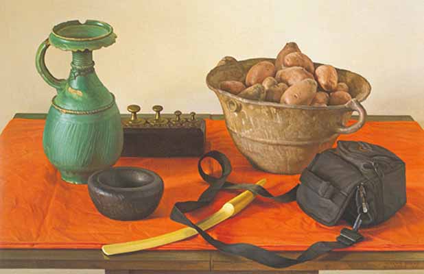 Claudio Bravo, Photographic Camera Fine Art Reproduction Oil Painting