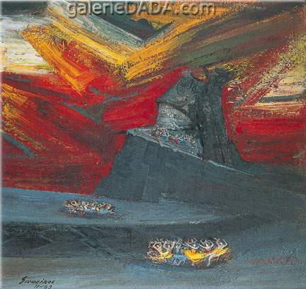 David Alfaro Siqueiros, Mountain Spirits Fine Art Reproduction Oil Painting