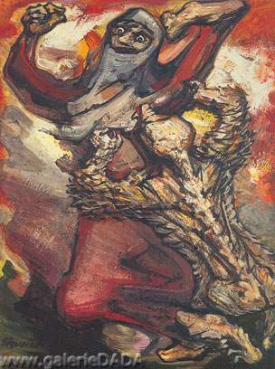 David Alfaro Siqueiros, El Nahuatl Fine Art Reproduction Oil Painting