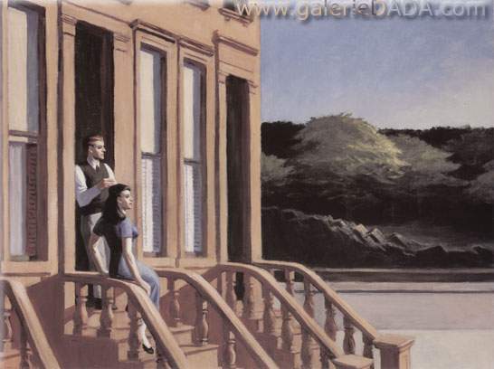 Edward Hopper, Morning Sun Fine Art Reproduction Oil Painting