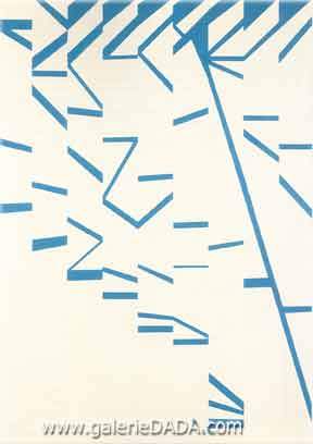 Ellsworth Kelly, La Combe III Fine Art Reproduction Oil Painting