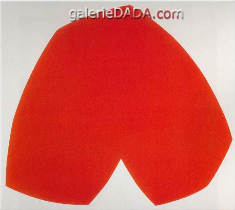 Ellsworth Kelly, Red White Fine Art Reproduction Oil Painting