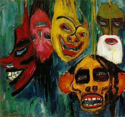 Masks Still Life