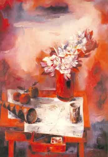 Still Life in Red