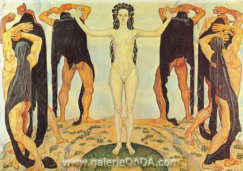 Ferdinand Hodler, Emotion Fine Art Reproduction Oil Painting