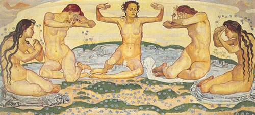 Ferdinand Hodler, Day I Fine Art Reproduction Oil Painting