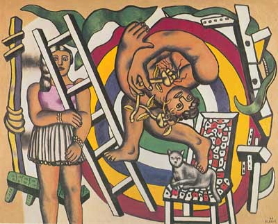 Fernand Leger, The Acrobat and his Partner Fine Art Reproduction Oil Painting