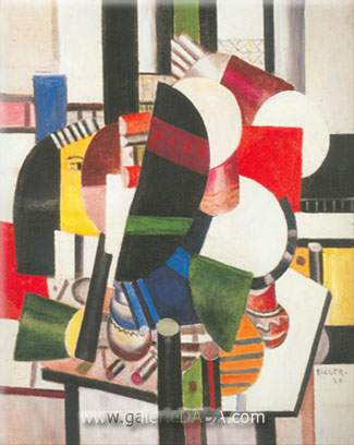 Fernand Leger, Women Making Up Fine Art Reproduction Oil Painting