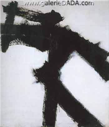 Franz Kline, Red Crayon Fine Art Reproduction Oil Painting