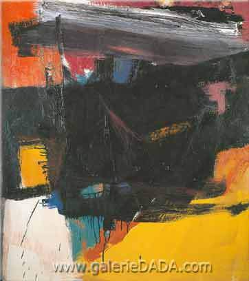 Franz Kline, Red Crayon Fine Art Reproduction Oil Painting