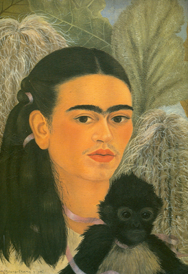 Frida Kahlo, Fulang-Chang and I Fine Art Reproduction Oil Painting