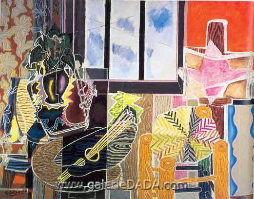 Georges Braque, The Studio Fine Art Reproduction Oil Painting