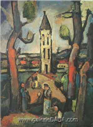 Georges Rouault, Prostitutes Fine Art Reproduction Oil Painting