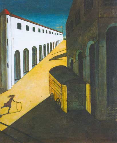 Georgio de Chirico, Mystery and Melancholy of a Street Fine Art Reproduction Oil Painting