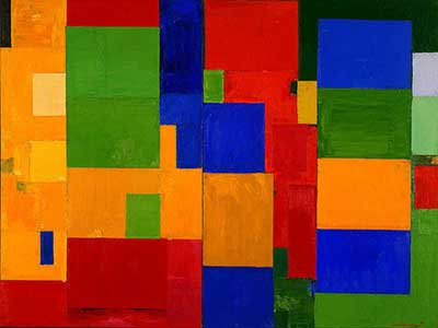 Hans Hofmann, Combinable Wall Fine Art Reproduction Oil Painting