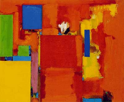 Hans Hofmann, The Golden Wall Fine Art Reproduction Oil Painting