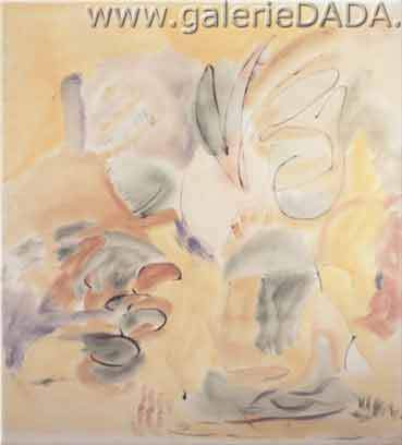 Helen Frankenthaler, Garden Maze Fine Art Reproduction Oil Painting