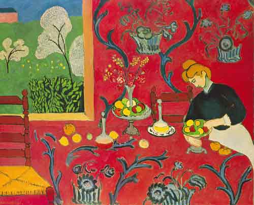 Henri Matisse, Harmony in Red Fine Art Reproduction Oil Painting