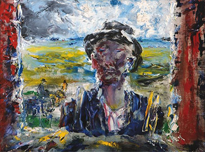 Jack Butler Yeats, Good Evening Men Fine Art Reproduction Oil Painting