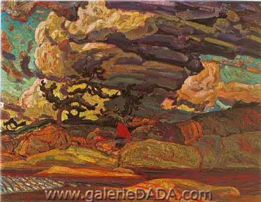 James E. H. MacDonald, Lake McArthur Yoho Park Fine Art Reproduction Oil Painting