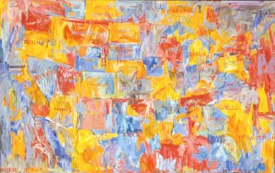 Jasper Johns, Map Fine Art Reproduction Oil Painting