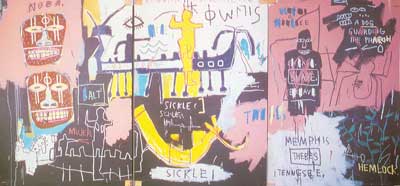 Jean-Michel Basquiat, Crown Hotel Fine Art Reproduction Oil Painting