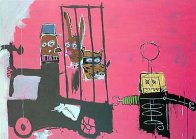 Jean-Michel Basquiat, Molasses Fine Art Reproduction Oil Painting