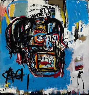 Jean-Michel Basquiat, Untitled (Skull) Fine Art Reproduction Oil Painting