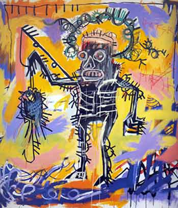 Jean-Michel Basquiat, Untitled (Fisherman) Fine Art Reproduction Oil Painting