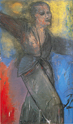 Jim Dine, Painting a Fortress for the Heart Fine Art Reproduction Oil Painting