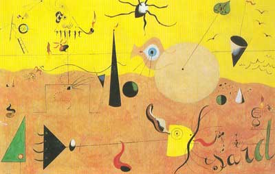 Joan Miro, Catalan Landscape Fine Art Reproduction Oil Painting