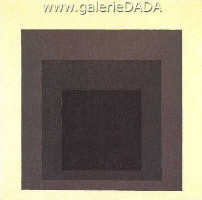 Josef Albers, Homage to the Square Guarded Fine Art Reproduction Oil Painting